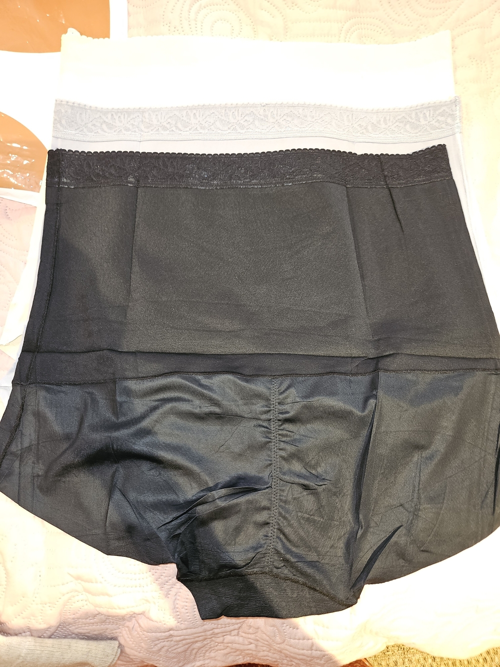 Women's High-Waist Black Shaping Skirt